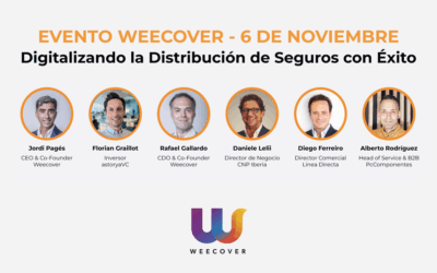 Evento Weecover: Digitalizando la Distribución de Seguros con Éxito
